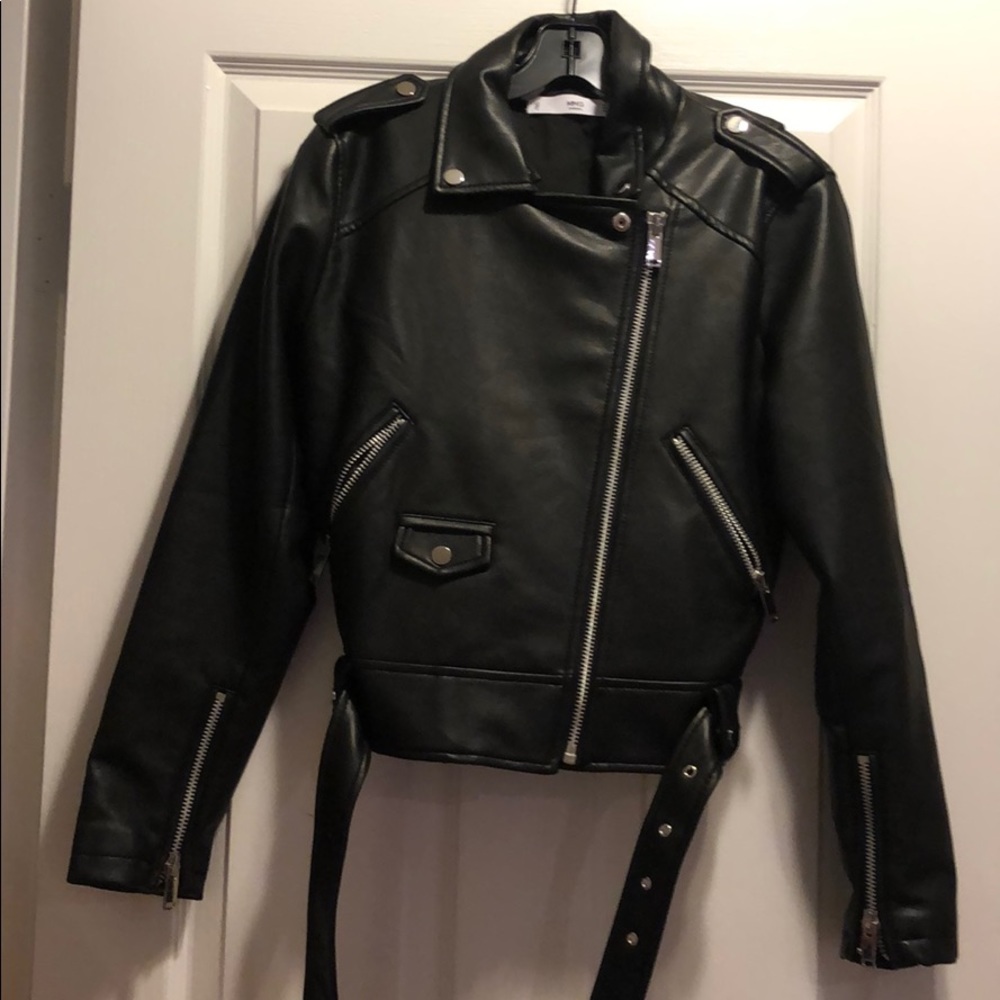 Mango Leather Jacket - image 1